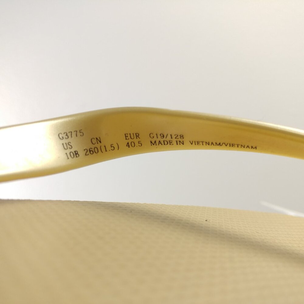 Coach COH Thong Flip Flop Sandals Womens 10 B Shoes Light Gold - Picture 7 of 8